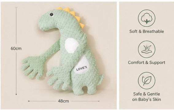 Soft Plush Baby Lounger Pillow for Sleeping & Comfort